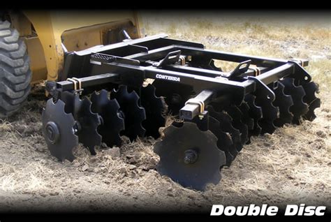 disk attachment for skid steer|bobcat disc harrow attachment.